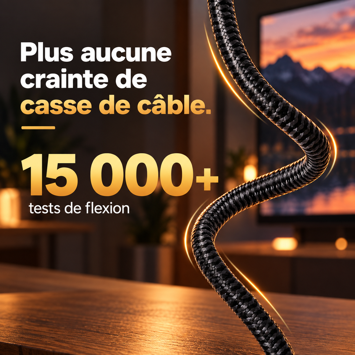 Câble HDMI vers HDMI 8K — 1 m